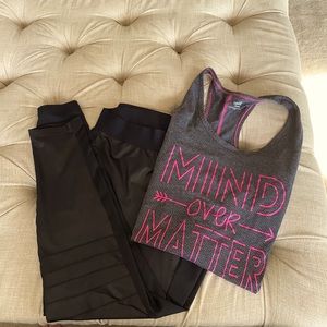 Lane Bryant Livi Leggings and Tank Set